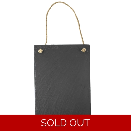 Slate - Hanging Notice Board - Rectangular